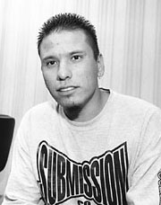 Bobby , young adult with sports t-shirt