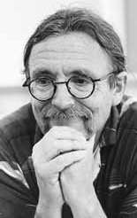 Portrait of Ed Rauch, looking contemplative