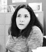Estela Perez-Mecking looking pensive