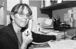 photograph of Cameron Egan on the telephone